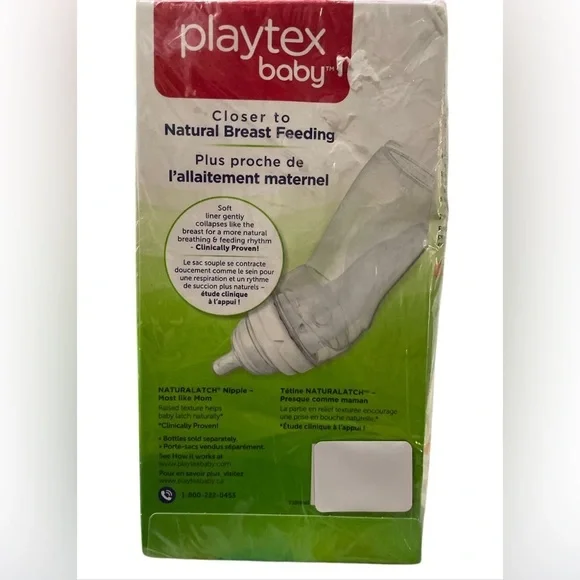 Playtex Baby Nurser with Drop-Ins Liners 50 count NEW! - Picture 5 of 5